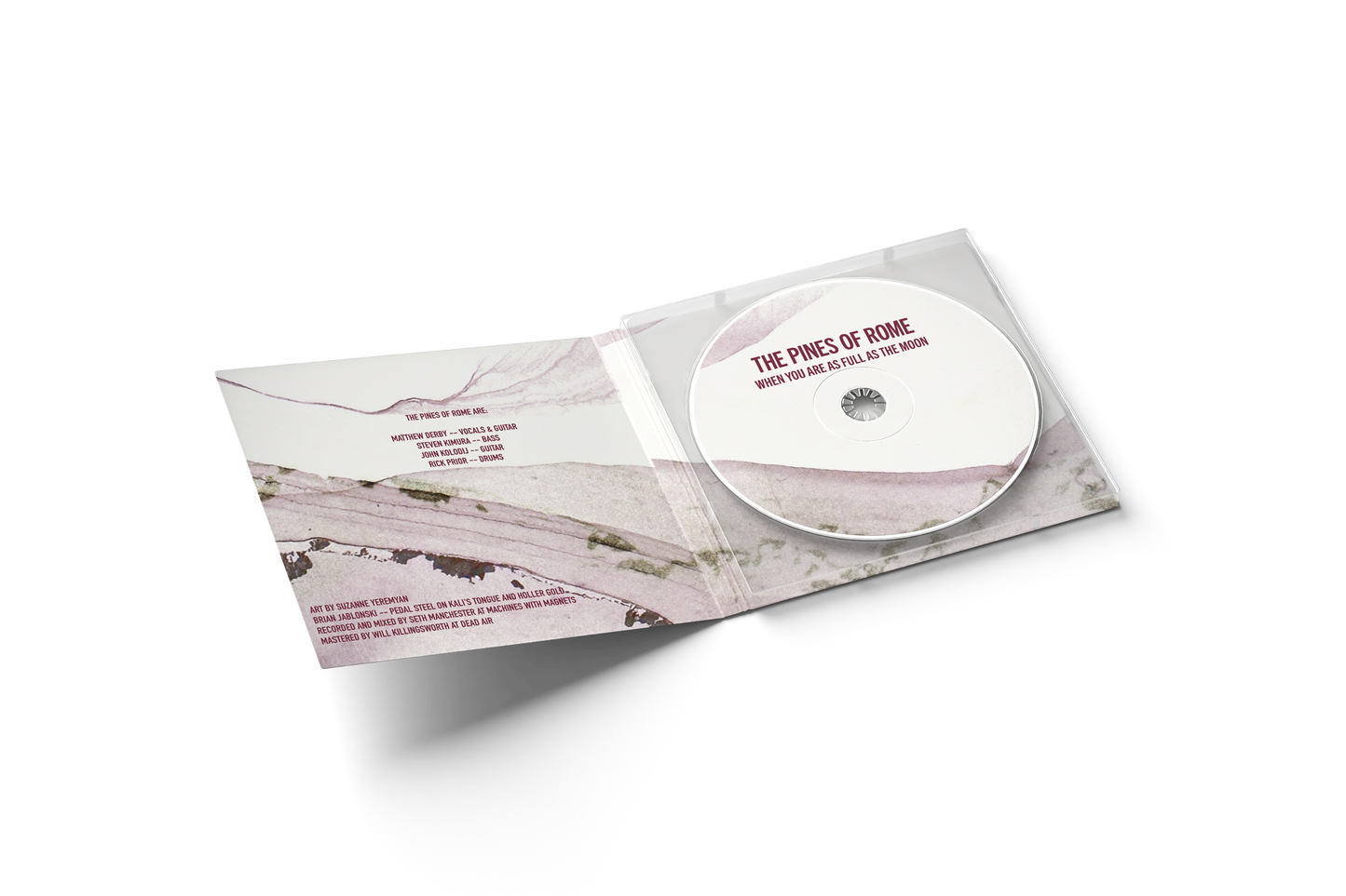 Pines Of Rome - 'When You Are As Full As The Moon' CD