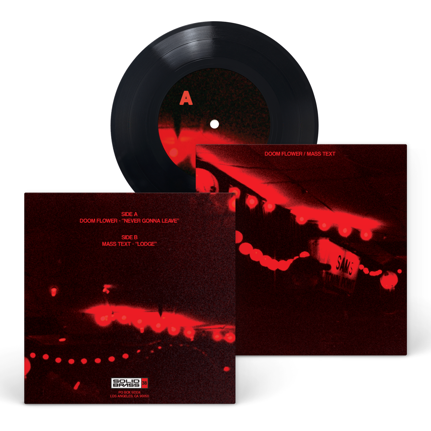 Doom Flower / Mass Text splt 7"