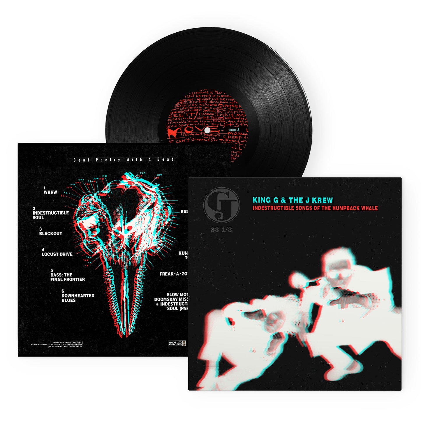 King G & The J Krew - Indestructible Songs Of The Humpback Whale