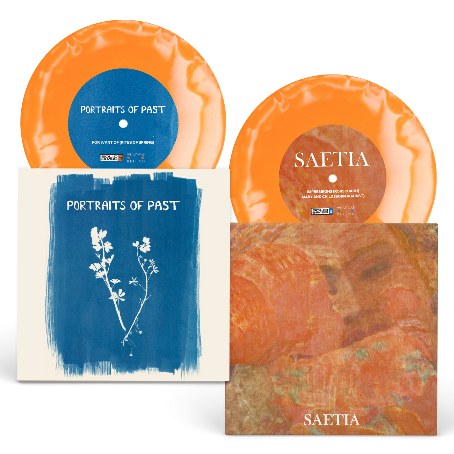 Portraits Of Past / Saetia split 45