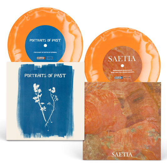 Portraits Of Past / Saetia split 45 (1st Pressing)