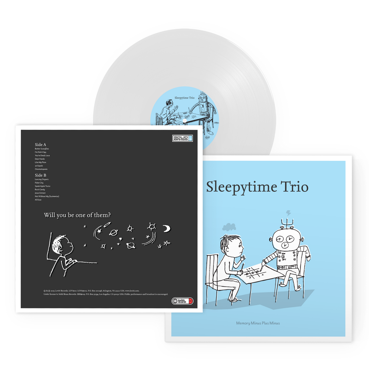 Sleepytime Trio - Memory Minus Plus Minus (2nd Pressing/Clear)